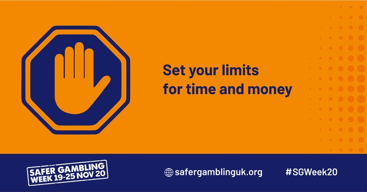 safer gambling week - responsible gambling - set your limits for time and money