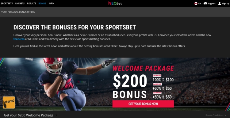 NEO.bet screenshot