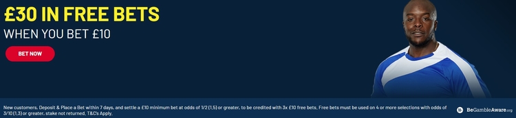 Bet UK Betting Offer Screenshot